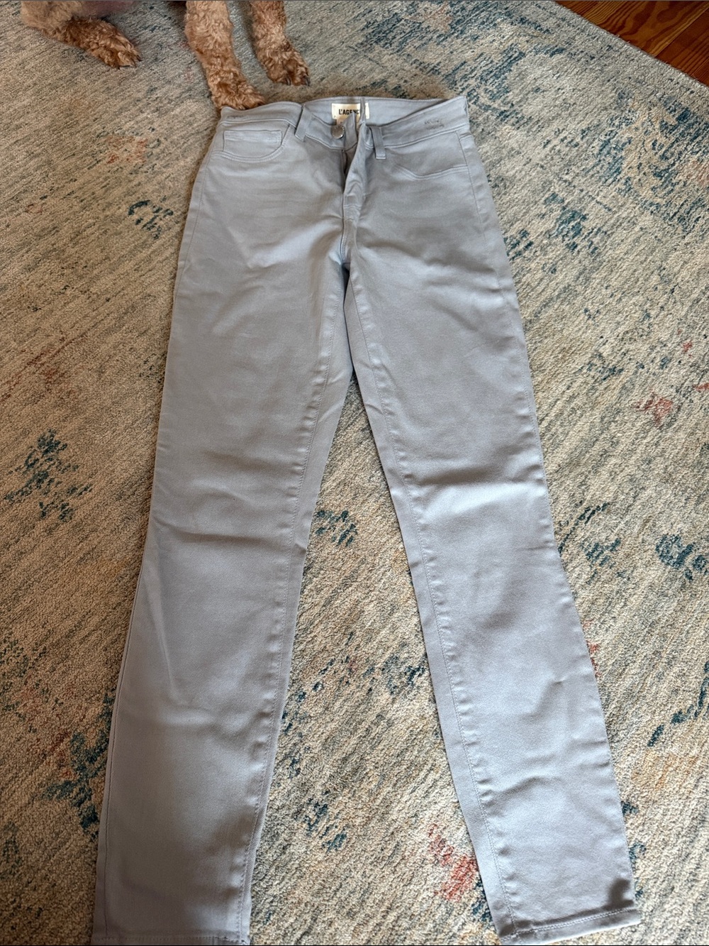 L'AGENCE Women's Light Gray Skinny Jeans